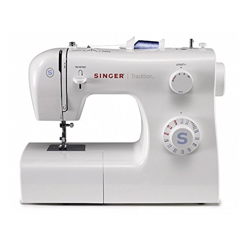 Singer 2259 Tradition - Máquina de coser mecánica, 19 puntadas, 120 V, color blanco