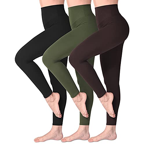 SINOPHANT Leggins Mujer, Pantalon Deporte Yoga Mujer, Leggings Mujer Fitness Suaves Elásticos Cintura Alta para Reducir Vientre