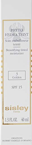 Sisley Phyto Hydra-Teint Base SPF15 03 Golden 40ML Unisex Adulto, Negro, Estándar