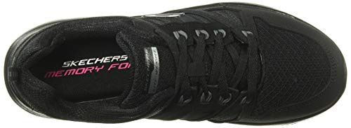 Skechers Summits New World, Zapatillas Mujer, Black, 39 EU