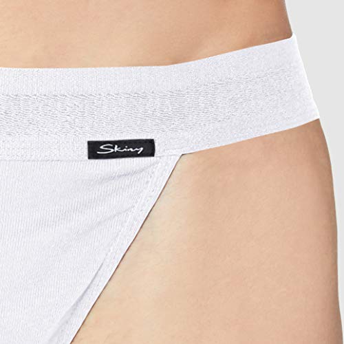 Skiny Herren Tanga Cotton Retro Bóxer, Weiß, L para Hombre