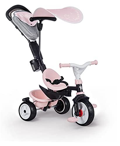 Smoby- Triciclo Baby Driver Confort Rosa (741501), Color