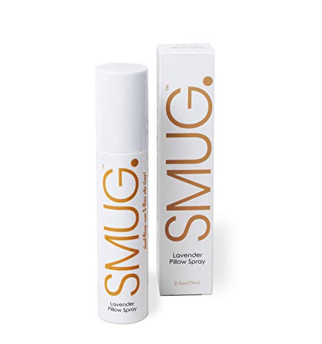 SMUG Bruma de almohada | 75 ml | Con aceite esencial de lavanda, manzanilla, sándalo y romero | Sleep spray para un sueño profundo | Spray para dormir, descansar mejor y despertar renovados