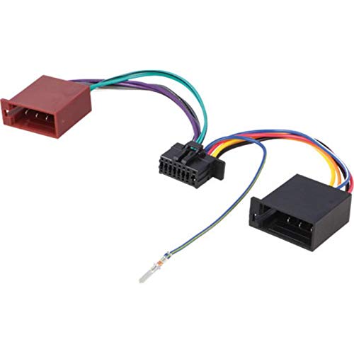 Sound-way Cable Adaptador ISO compatible con Kewnood JVC Radio de Coche (modelos a partir de 2017) 16 Pin