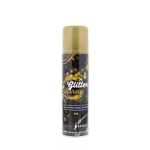 Spray de purpurina dorada en chispas, 125 ml (lote de 2) – Jacques Seban