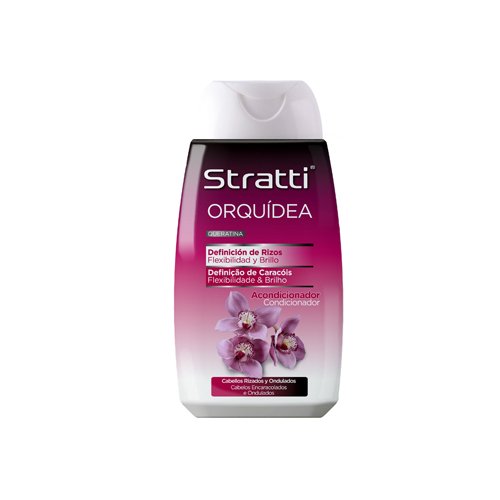 Stratti Orquídea - Acondicionador Definición de Rizos con Keratina - 300 ml