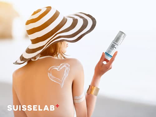 Suisse Lab | HIPERHIDRATANTE DESPUÉS DEL SOL rostro y cuerpo | FÓRMULA REVOLUCIONARIA CON BABA DE CARACOL | Eficaz contra ESTRÍAS, IRRITACIONES y QUEMADURAS | 100% naturales | 50ml