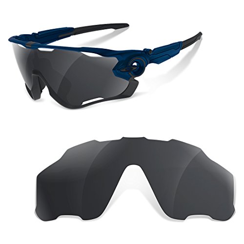 sunglasses restorer Lentes de Recambio Compatibles para Oakley Jawbreaker, Black