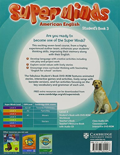 Super Minds American English 3 Student's Book with DVD-ROM - 9781107604247