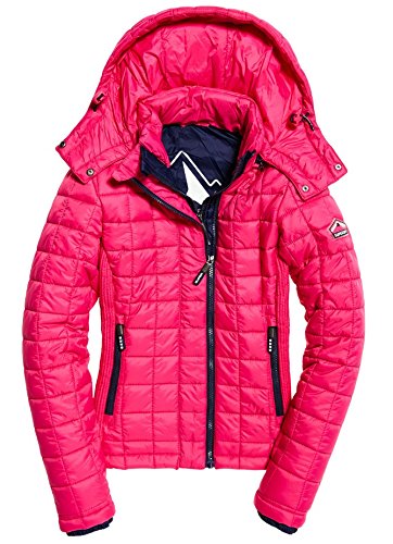 Superdry G50009NPF4 Chaqueta Deportiva, Rosa (Sport Code Pink), X-Small para Mujer