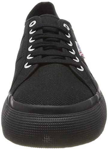 SUPERGA 2287-cotw, Zapatillas Deportivas Mujer, Nero Full Black 996, 38 EU