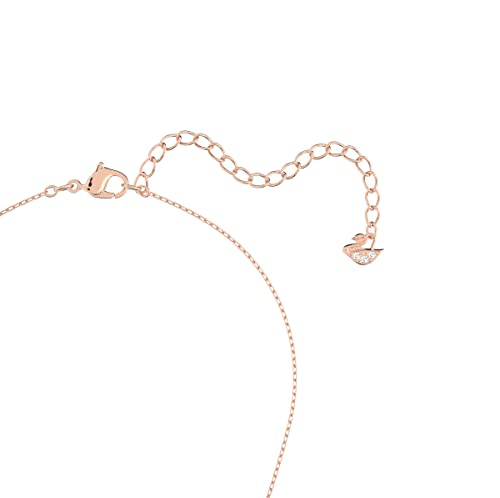 Swarovski Collar Swarovski Infinity, Infinito y corazón, Blanco, Combinación de acabados metálicos