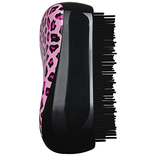 Tangle Teezer Compact Leopardo Pink - Cepillo, color rosa