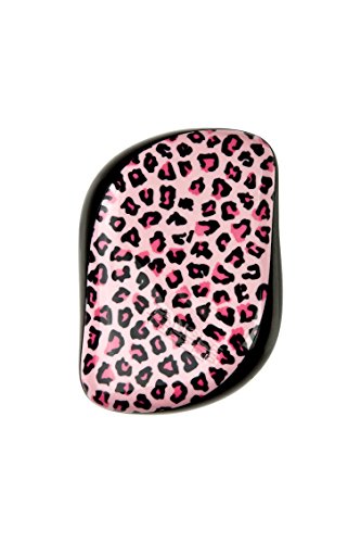 Tangle Teezer Compact Leopardo Pink - Cepillo, color rosa