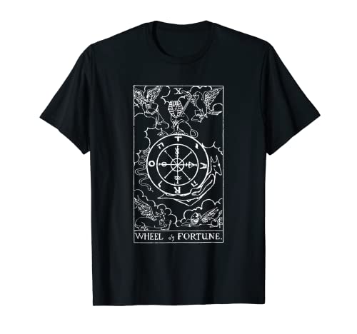 Tarjeta de tarot vintage de Wheel Of Fortune Camiseta