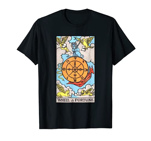 Tarot Card X Wheel Of Fortune - Tarjeta número 10 Camiseta