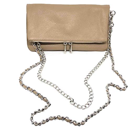 teenconcept BOLSO DOBLE CADENA BEIGE