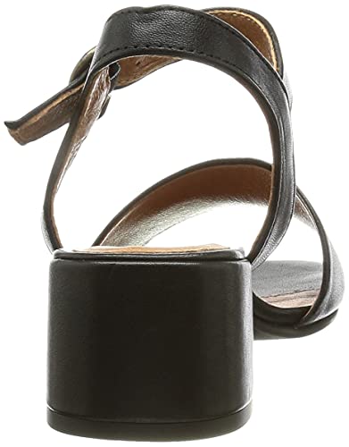 TEN POINTS Milde, Sandalias Planas Mujer, Negro, 40 EU