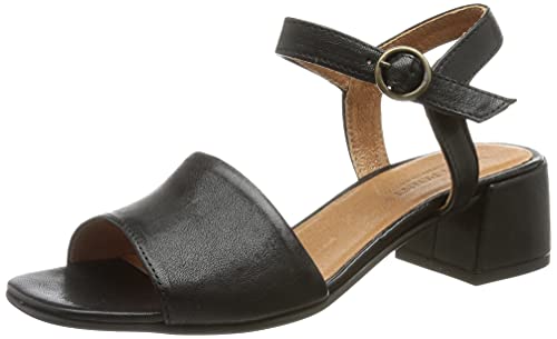 TEN POINTS Milde, Sandalias Planas Mujer, Negro, 40 EU