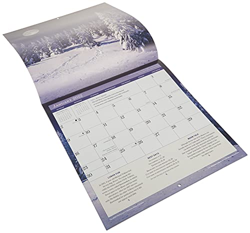 The 2022 Old Farmer's Almanac Moon Calendar