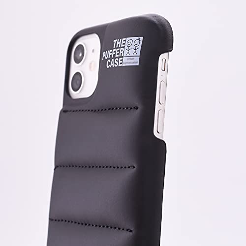 The Puffer - Funda protectora para iPhone 11 de 6,1 pulgadas 2019, 3D de lujo con plumón Soft Touch para iPhone 11 de 6,1 pulgadas (negro)