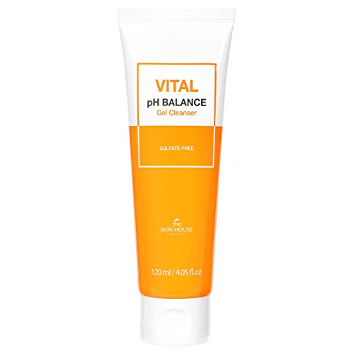 THE SKIN HOUSE since 1979 Gel limpiador Vital pH Balance (4.05 onzas líquidas / 120 ml) | sin sulfatos, sin parabenos |