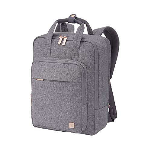 TITAN Exklusiver Schick: Gepäckserie „BARBARA & TITAN®“, BARBARA Magazin und Barbara Schöneberger Mochila tipo casual 38 centimeters 12 Gris (Grey)