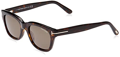 Tom Ford Gafas de Sol 0237_52N (52 mm), color marrón (Dark Havana)