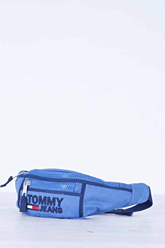 Tommy Jeans Men - Blue Cotton Heritage bumbag