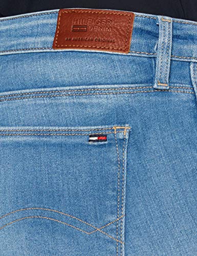 Tommy Jeans Mujer Mid Rise Nora Jeans, Azul (SANTA CRUZ STRETCH 567), W24/L34