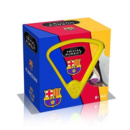 Trivial Pursuit de Viaje - FC Barcelona - Juego de Mesa de Preguntas. Versión en Castellano