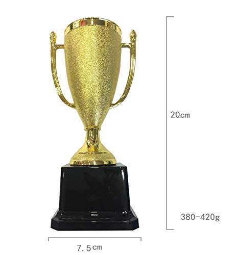 Trofeo Premio Copa para Regalar Plastico Color Dorado （ Oro） Deportivos