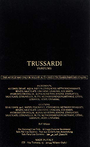 TRUSSARDI 1911 Negro Ext EDT V 50 ml, 1-pack (1 x 50 ml)