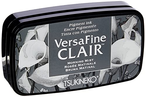 Tsukineko mañana Niebla VersaFine Almohadilla de Tinta Clair, Material sintético, Gris, 5,6 x 9.7 x 2.3 cm, 5.6 x 9.7 x 2.3 cm