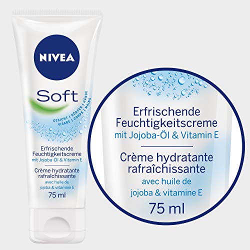 Tubo NIVEA Soft Cream, 6er Pack (6 x 75 ml)