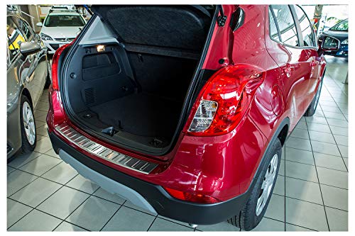 tuning-art L230 Protección Parachoques para Opel Mokka X 2016- Acero INOX, 5 años de garantía