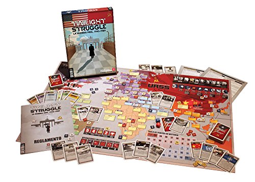 Twilight Struggle GMT Games GMT 0510-09 The Cold War 1945-1989 - Juego de Mesa temático de Guerra y Estrategia (2 Jugadores, Importado de Reino Unido)