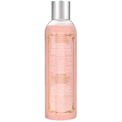 Un Air d’Antan Gel de Ducha Frances Rose - Perfume Original: una Delicata Mezcla con Melocotón, Petalos de Rosa y Pachulí - Formula Hidratante sin Parabenos – Para Mujer - Idea Regalo - 250ml