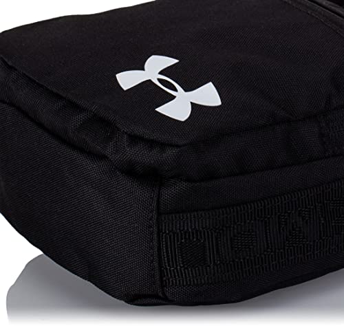 Under Armour Crossbody Bolso de Hombro, Unisex, Negro (Black/Black/White), Talla única