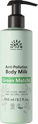 Urtekram Green Matcha Body Milk Organic, Energizing, 245 ml