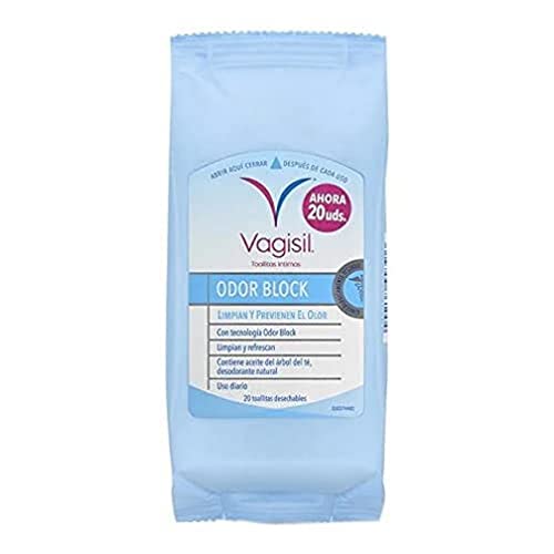 VAGINESIL VAGISIL TOALLITAS INTIMAS 10 UDS PARA2, Estándar, Único