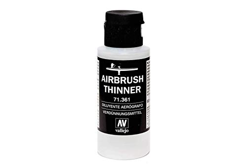 VALLEJO 71361 Auxiliar Thinnrt Diluyente Ae + Limpiador Aerógrafo 200 Ml