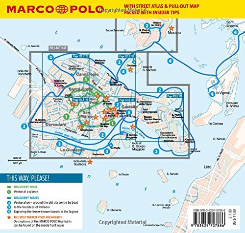 Venice Marco Polo Pocket Travel Guide - with pull out map (Marco Polo Pocket Guides) [Idioma Inglés] (Marco Polo Guide)