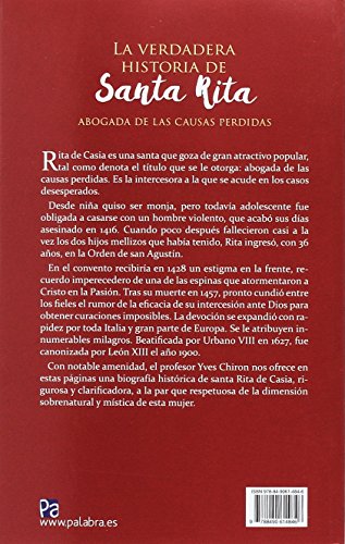 verdadera Historia De Santa Rita,(Nuevo): Abogada de las causas perdidas: 96 (Arcaduz nº 96)