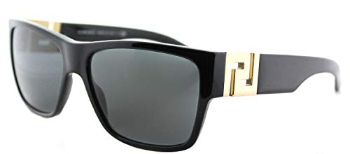 Versace 0Ve4296, Gafas de Sol para Hombre, Negro (Black), 59