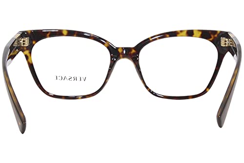 Versace Gafas graduadas VE 3294 108 Havana, Versace, Havana/Gold Logo