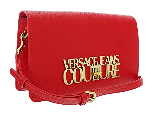 Versace Jeans Couture Red Logo Clasp Bag para mujer