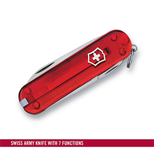 Victorinox 0.6225.T Navaja, Rojo translúcido, Talla única