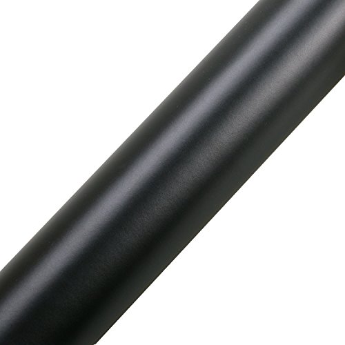 vinilo fibra de carbono adhesiva para coche decoración auto vehículo 30x152cm (negro)