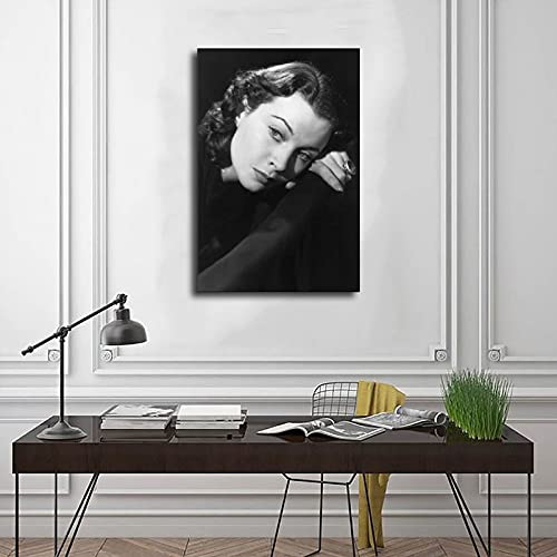 Vivien Leigh 11 - Póster de lona para decoración de la sala de estar, dormitorio, sin marco, 50 x 75 cm